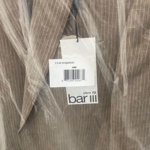 Slim fit mens sport coat. 38R by bar III.  BRAND NEW.